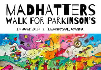 Madhatters plan Teifi walk for Parkinson’s Cymru
