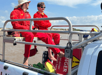 RNLI lifeguard patrols extend across Welsh beaches