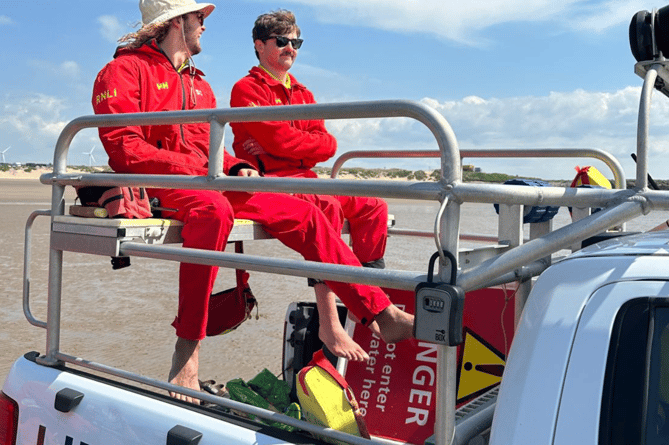 RNLI lifeguards