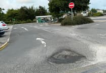 Supermarket vows to fix 'meteor strike' potholes