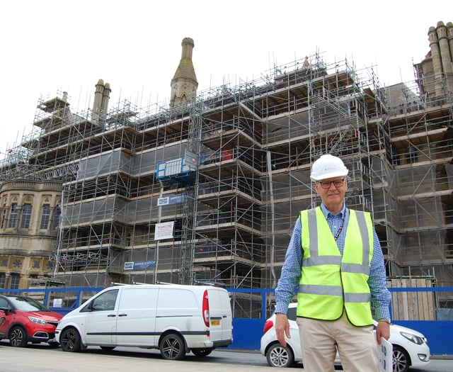 Take a look inside Aber Uni's Old College transformation so far