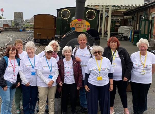 Members of the Tywyn Friends of Tŷ Gobaith