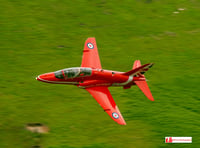 Red arrow zooms through the Mach Loop