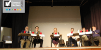 Machynlleth election hustings: An empty chair for Craig Williams