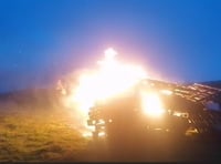 Farmers light bonfires across west Wales to send election message