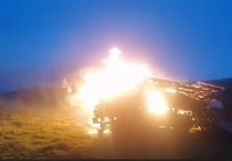 Farmers light bonfires across west Wales to send election message