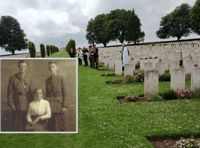 Grave of Ceredigion soldier marked more than a century after his death