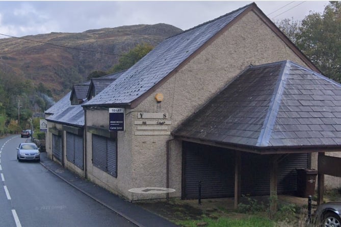 The Former Y Warws Building In Beddgelert. Photo: Google Map