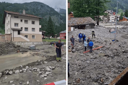 Gwynedd man caught up in deadly floods in Switzerland