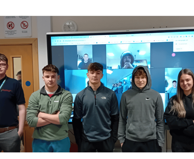 Criccieth man returns to college to inspire engineering students