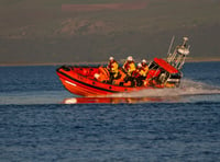 Criccieth lifeboat launches after riders fall off jet-ski