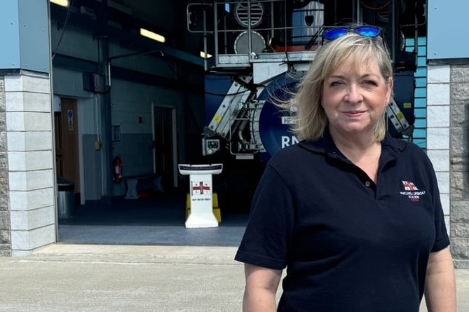 Lyndsay Harrold, Pwllheli RNLI Launch Authority. Photo:
Pwllheli RNLI