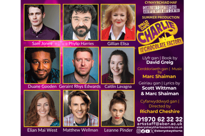 Meet the cast of Aberystwyth's Charlie and the Chocolate Factory