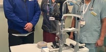 New eye exam equipment for Withybush A&E