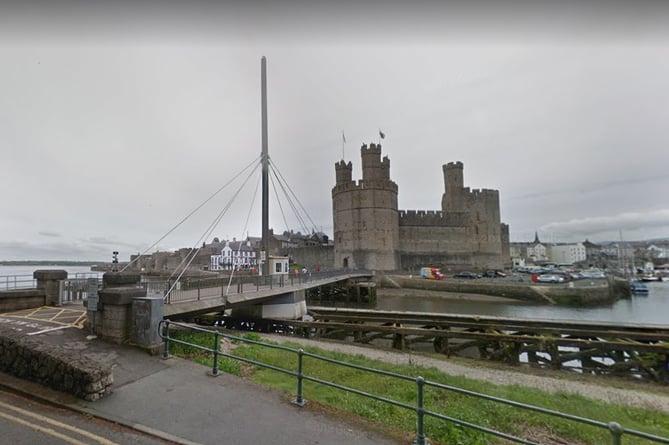 Caernarfon. Photo: Google Map