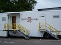 Aberystwyth's mobile breast screening unit changes location