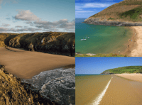 Three local beaches named the best in Wales