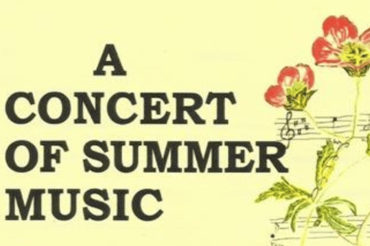 The Dyfi Singers present a concert of summer music with conductor Alwyn Evans and accompanist Tudur Jones