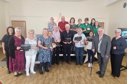 Ceredigion volunteers celebrated at Uplifting Awards Ceremony