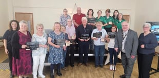 Ceredigion volunteers celebrated at Uplifting Awards Ceremony