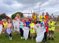 Penparcau pupils encouraging Ceredigion kids to tackle litter