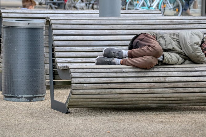 Homelessness stock image