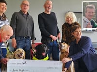 Saxophonist leaves £100,000 to Guide Dogs UK