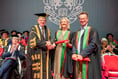 Jean company founders presented with Aberystwyth Uni fellowships