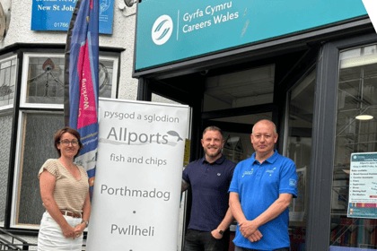 Porthmadog recruitment event leads to success for job seeker