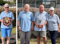 Summer winners at Barmouth Bowling Club