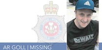 Police launch appeal to find missing man with links to Aberystwyth