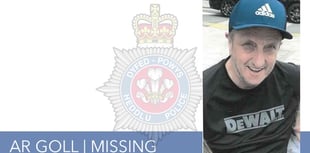 Police launch appeal to find missing man with links to Aberystwyth