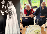 Aberystwyth couple celebrate platinum wedding anniversary