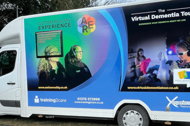 The dementia bus tries to show what life is like for people living with the condition