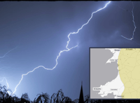 Thunder and heavy rain warning for later in week