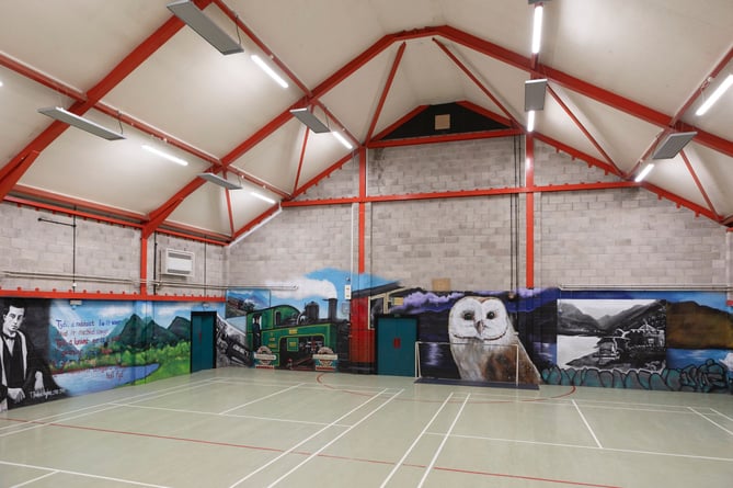 Llanberis Community Hall received some funding