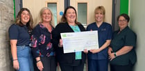 Bronglais friends group raise £17,400 for wards