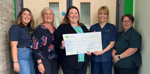 Bronglais friends group raise £17,400 for wards