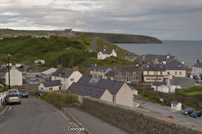 The stunning Llŷn Peninsula village of Aberdaron in Gwynedd where second and holiday homes dominate the area. Photo: Google