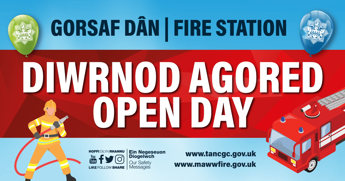 Aberystwyth Fire Station open day will take place this weekend