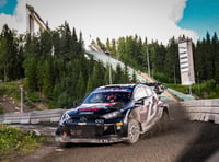 Disappointment for Elfyn after 'costly mistake' at Rally Finland