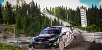 Disappointment for Elfyn after 'costly mistake' at Rally Finland