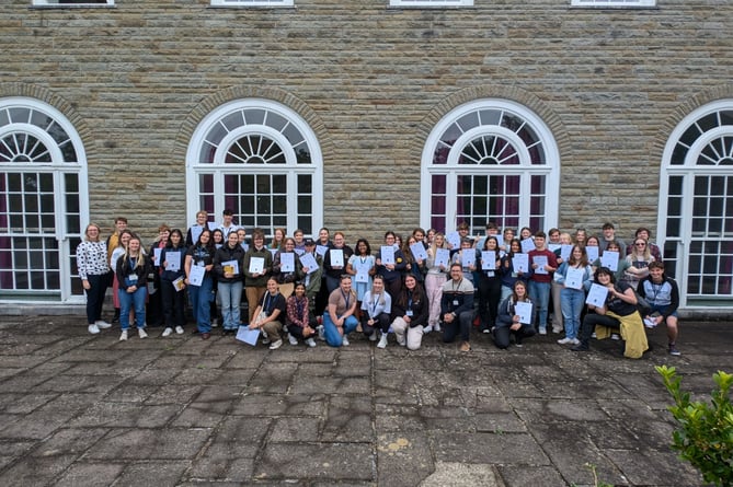 Students on Access All Aber were able to choose from a broad range of subjects to study during the five-day residential programme