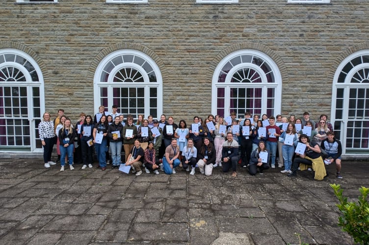 Students on Access All Aber were able to choose from a broad range of subjects to study during the five-day residential programme