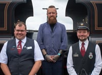 Trio clock up quarter of a century on the Ffestiniog railway