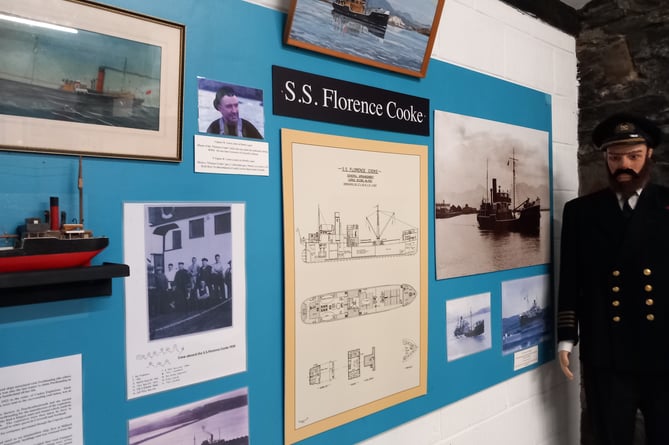 The Florrie display at Porthmadog Maritime Museum. Photo: Dale Spridgeon