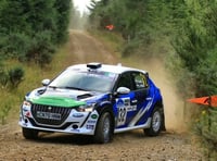 Important points for Ioan Lloyd at Grampian Forest Rally