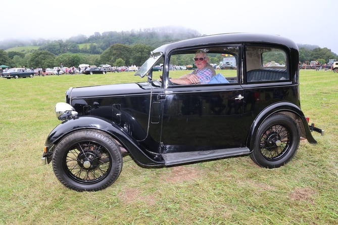 Alun Owens from near Cardigan bought his Austin Seven to the 