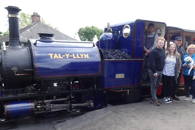 Venerable Robert Townsend, current Archdeacon of Meirionnydd, was delighted to join Talyllyn Railway as a guest for the afternoon, together with his wife and family