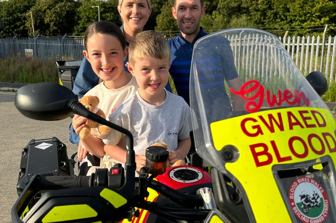 Hannah, Darren, Sienna and Jonah